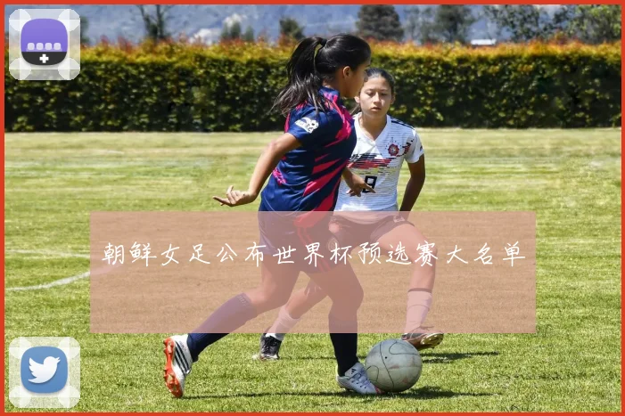 朝鲜女足公布世界杯预选赛大名单